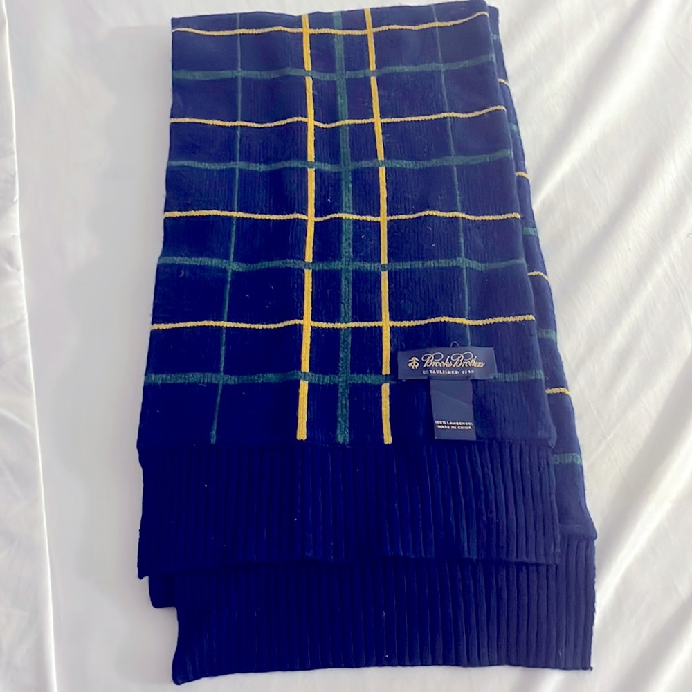 Mens scarf by Brooks Brothers